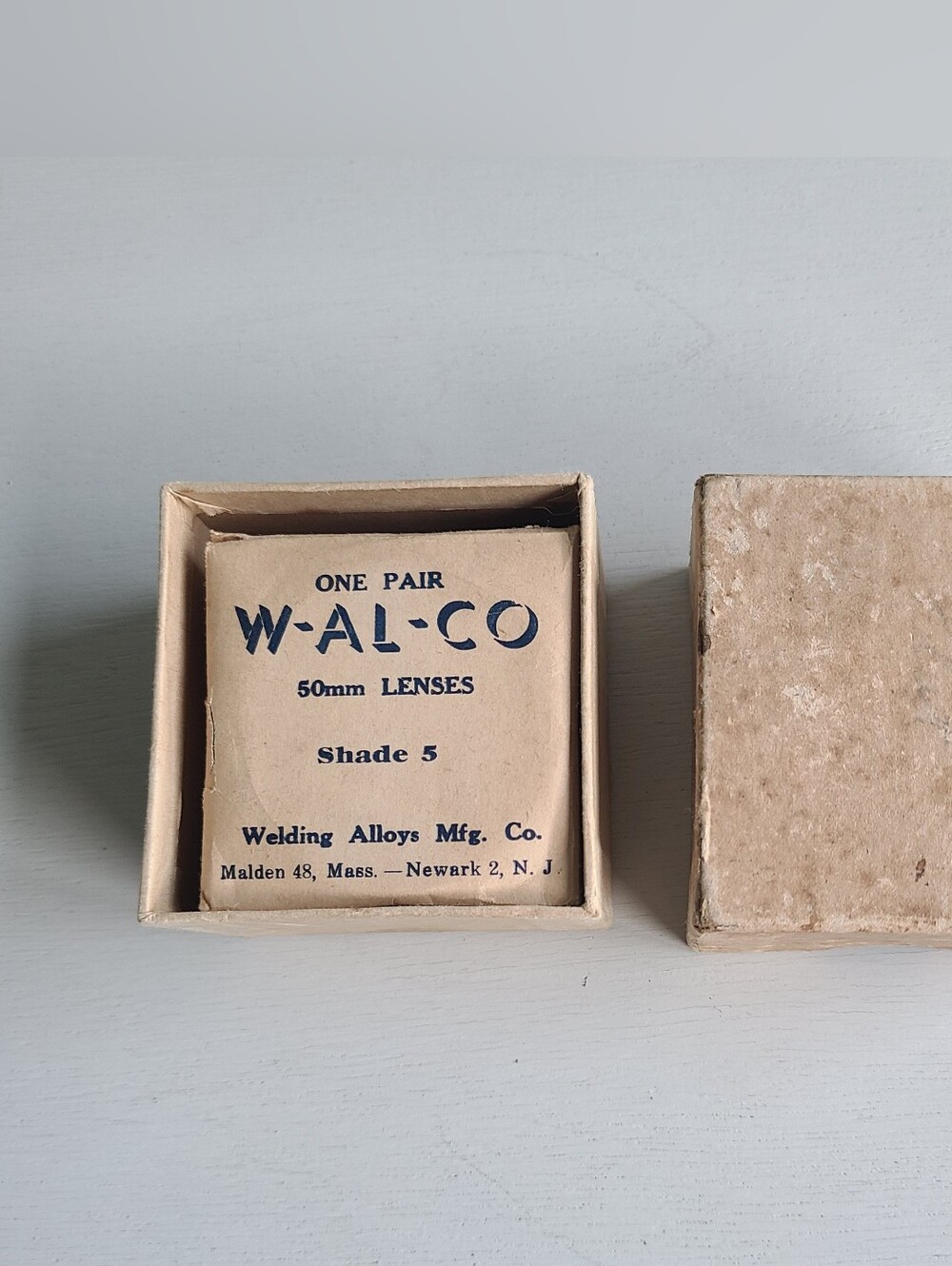 Vintage W-AL-CO Welding Lenses